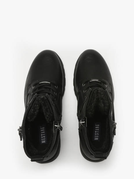 Enkellaarsjes Mustang Zwart women M0042003 ander zicht 3